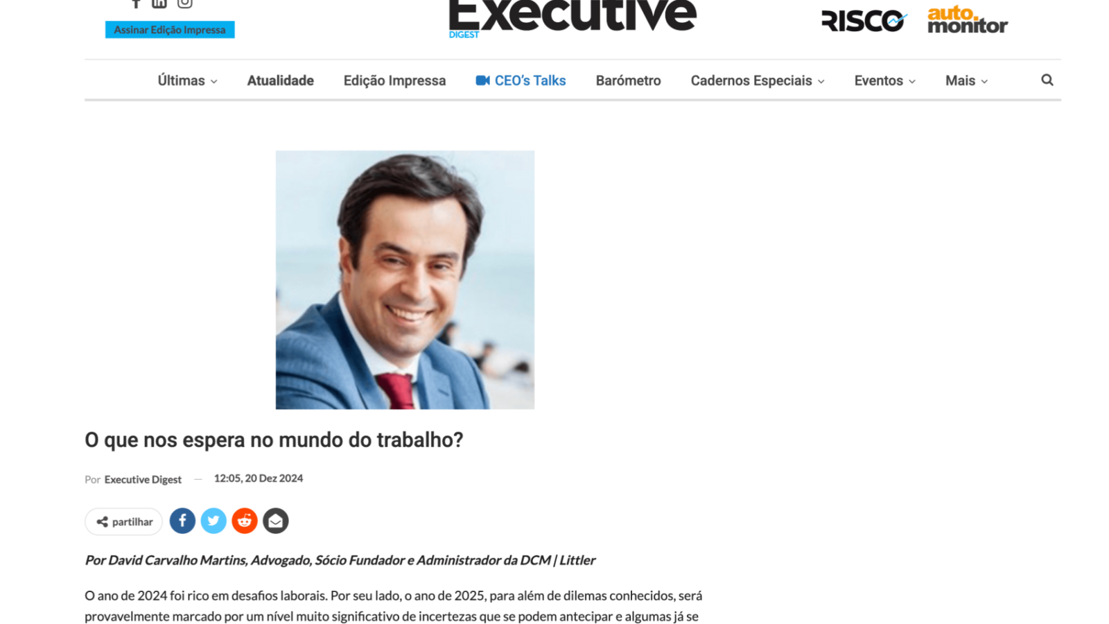 O que nos espera no mundo do trabalho?